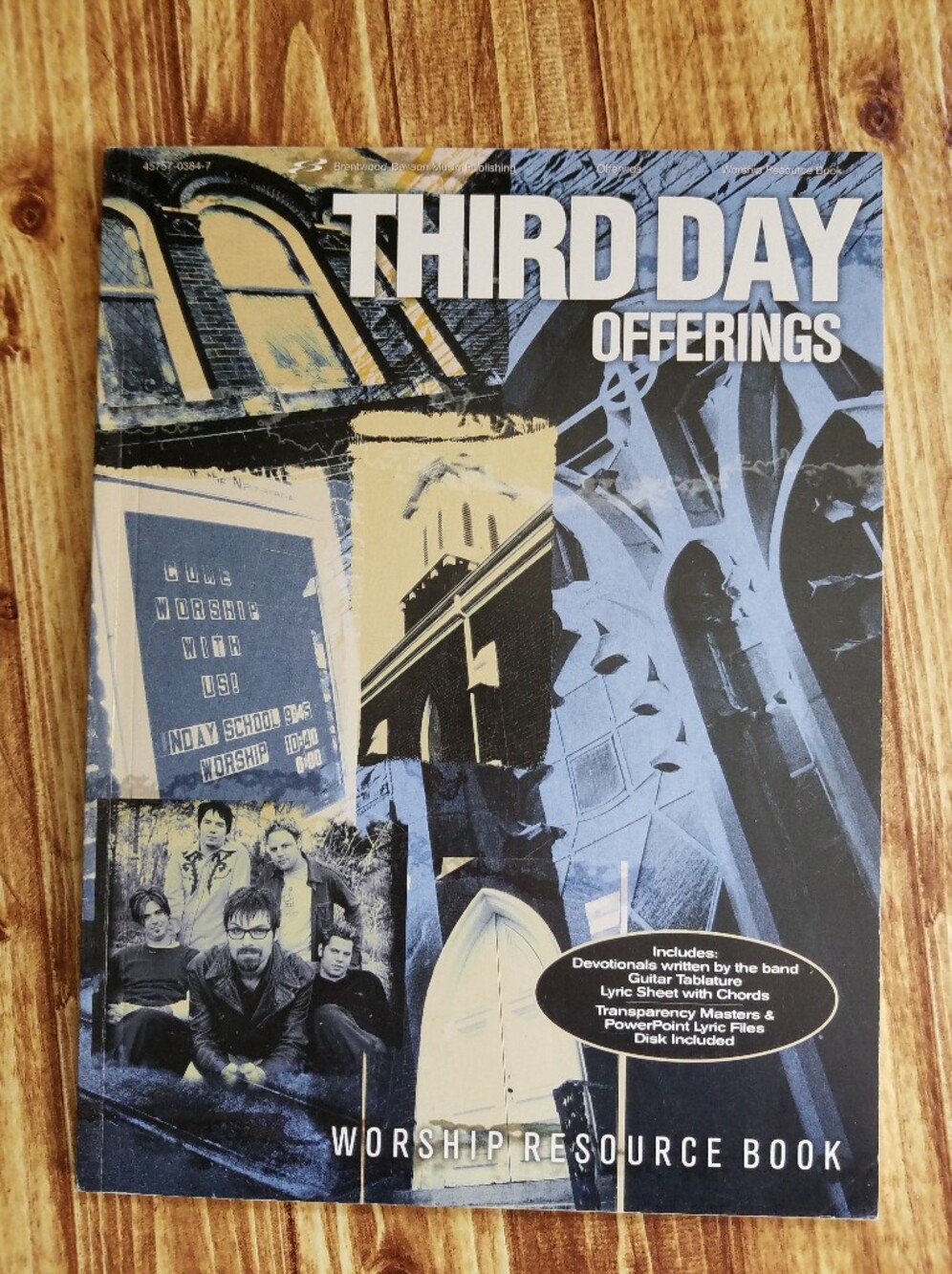 Third Day Offerings Worship Resource Book Sheet Music Songbook Brentwood